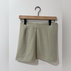 Light Green Mini Skirt